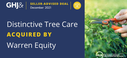 Distinctive Tree Care Acquired Warren Equity